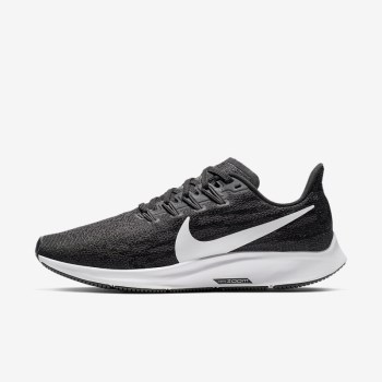 Nike Air Zoom Pegasus 36 - Női Futócipő - Fekete/Szürke/Fehér